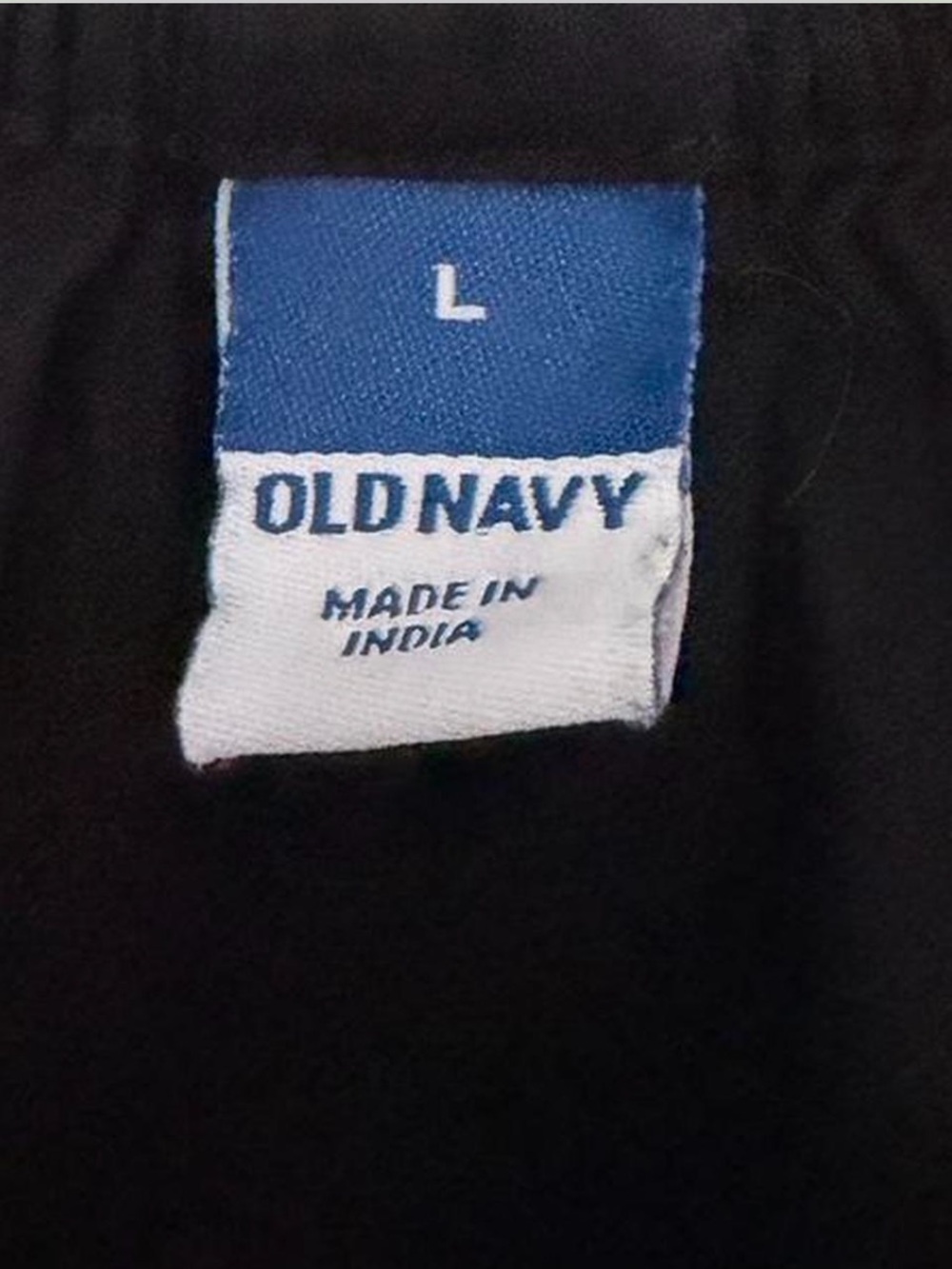 Old Navy Black Women's Peasant Peplum Blouse - L - Picture 3 of 8